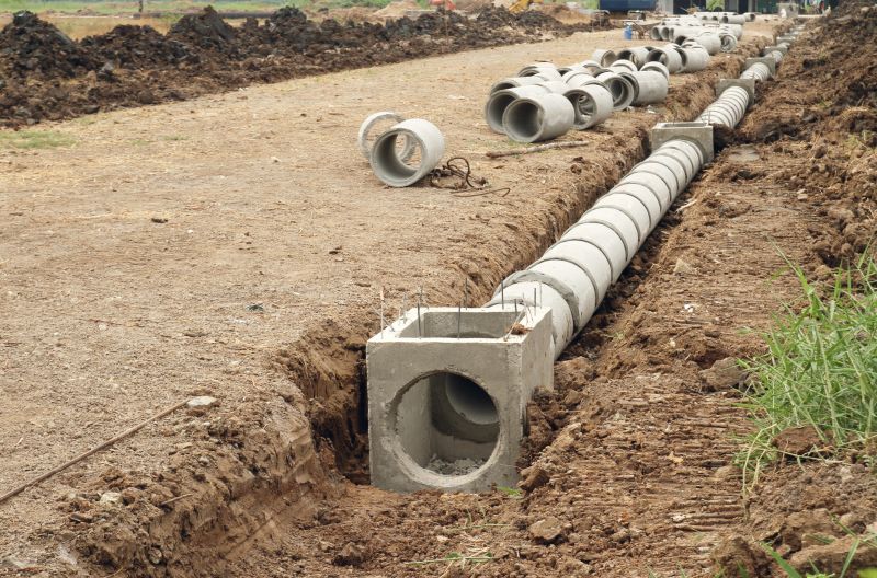 Installation of Drainage Pipes