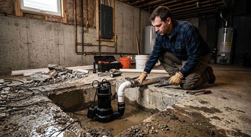 Weeping Tile Repair in Warwick, RI